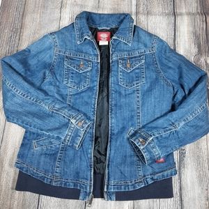 Vintage Dickies medium denim quilted jacket